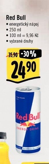 Red Bull energetický nápoj