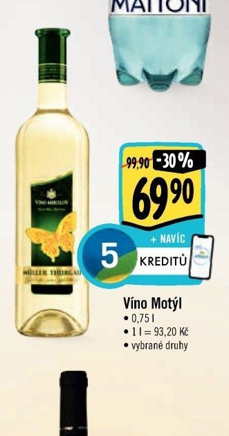Víno Motýl