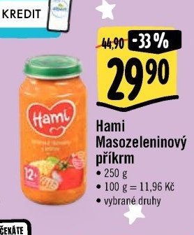 Hami Masozeleninový příkrm