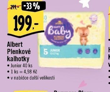 Albert Plenkové kalhoty