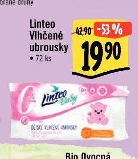 Linteo Vlhčené ubrousky