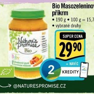 Nature's Promise Bio Masozeleninový příkrm