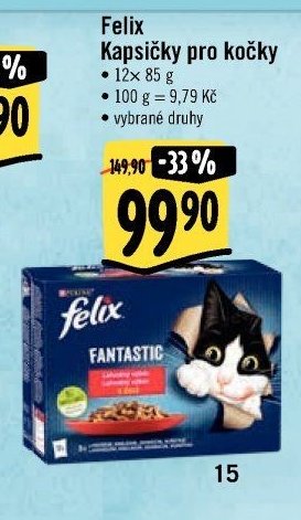 Felix Kapsičky pro kočky