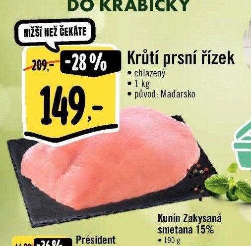Krůtí prsní řízek