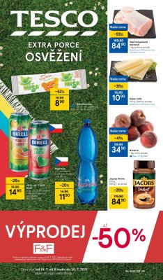 akční leták Tesco 14.7.2021-20.7.2021