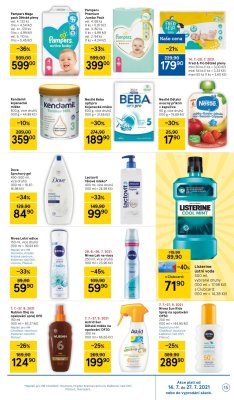akční leták Tesco 14.7.2021-20.7.2021