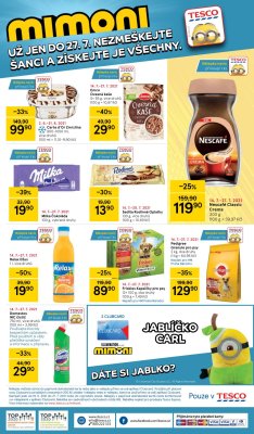 akční leták Tesco 14.7.2021-20.7.2021