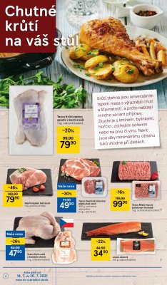 akční leták Tesco 14.7.2021-20.7.2021