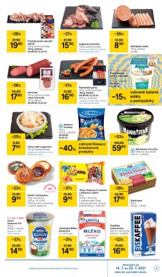 akční leták Tesco 14.7.2021-20.7.2021