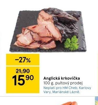 Anglická krkovička