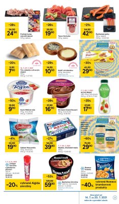 akční leták Tesco 14.7.2021-20.7.2021