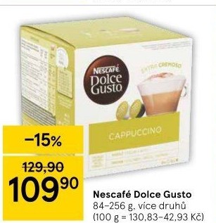 Kapsle Dolce Gusto Nescafé