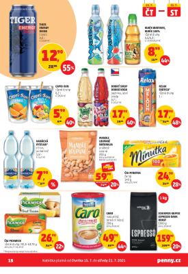 akční leták Penny Market 15.7.2021-21.7.2021
