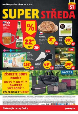 akční leták Penny Market 15.7.2021-21.7.2021