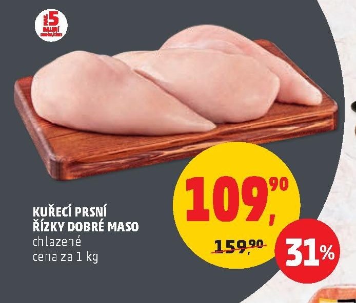 KUŘECÍ PRSNÍ ŘÍZKY DOBRÉ MASO