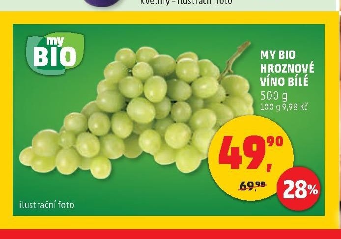MY BIO HROZNOVÉ VÍNO BÍLÉ