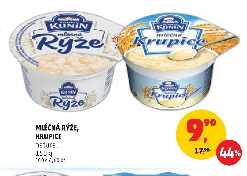 Mléčná rýže, Krupice