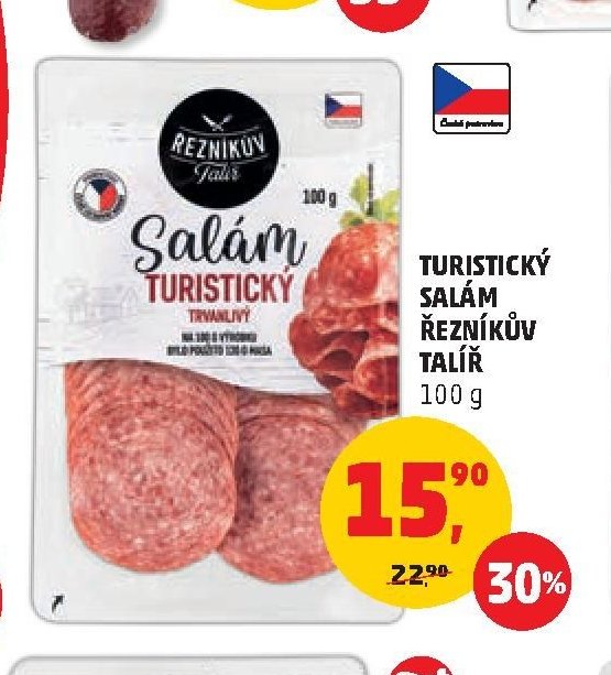 Turistický salám Řezníkův Talíř