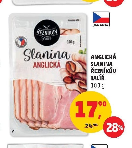 Anglická slanina Řezníkův Talíř