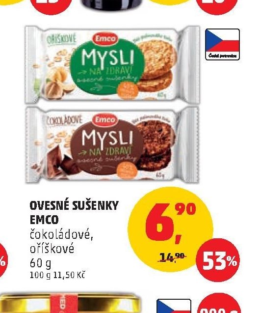 OVESNÉ SUŠENKY EMCO
