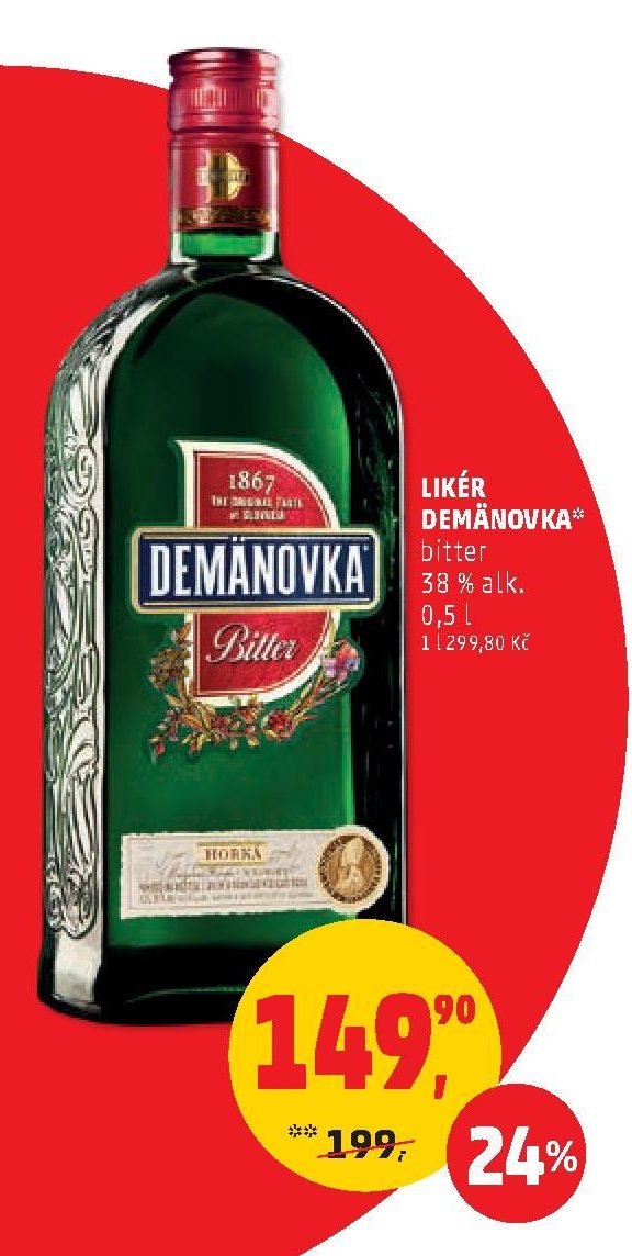 Likér Demänovka