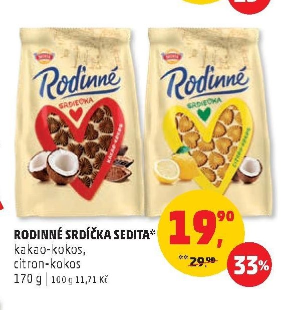 Rodinné srdíčka Sedita