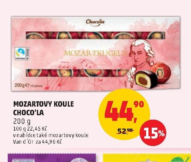 Mozartovy koule Choco'la