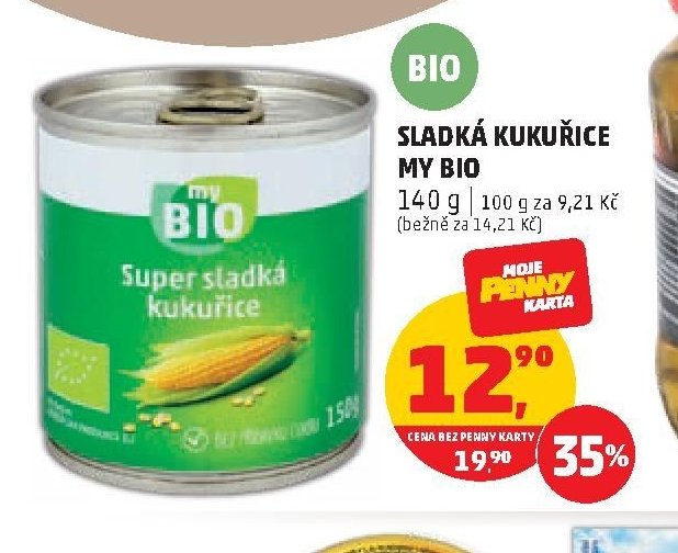 Sladká kukuřice My Bio