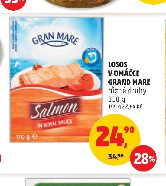 Losos v omáčce Grand Mare