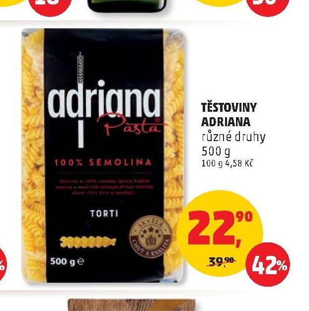 Těstoviny Adriana