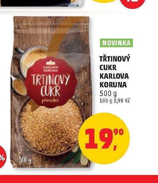 Třtinový cukr Karlova Koruna