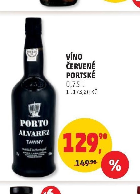 VÍNO ČERVENÉ PORTSKÉ