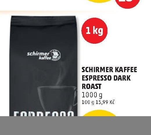 SCHIRMER KAFFEE ESPRESSO DARK ROAST
