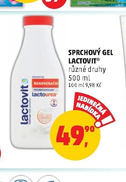 Sprchový gel Lactovit