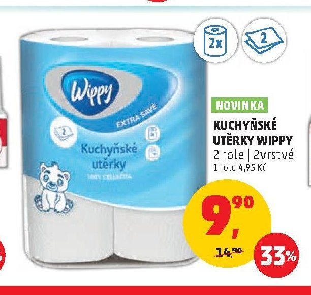 Kuchyňské utěrky Wippy