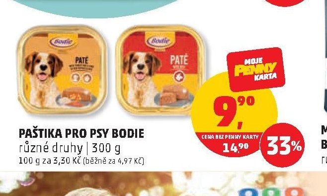 PAŠTIKA PRO PSY BODIE 300 g