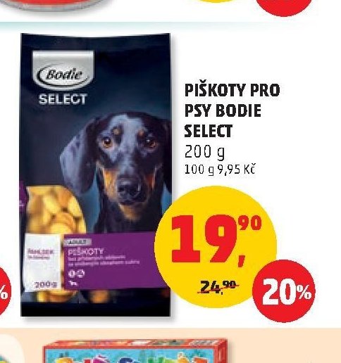 PIŠKOTY PRO PSY BODIE SELECT 200 g