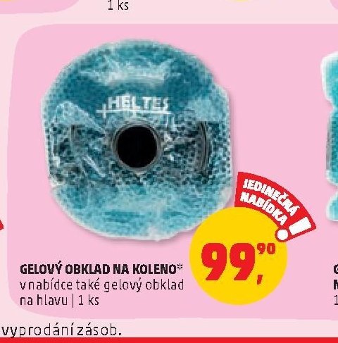 GELOVÝ OBKLAD NA KOLENO