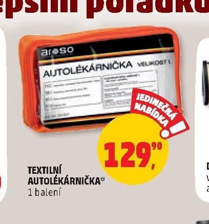 TEXTILNÍ AUTOLÉKÁRNIČA