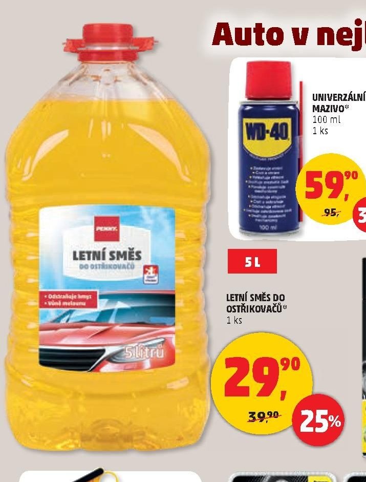 LETNÍ SMĚS DO OSTŘIKOVAČŮ 5 L