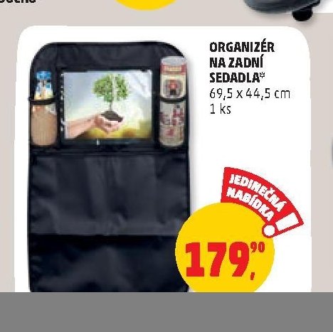 ORGANIZÉR NA ZADNÍ SEDADLA