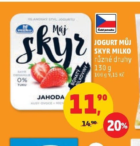 Jogurt Můj Skyr Milko