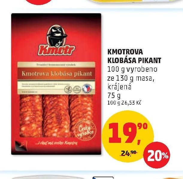 KMOTROVA KLOBÁSA PIKANT