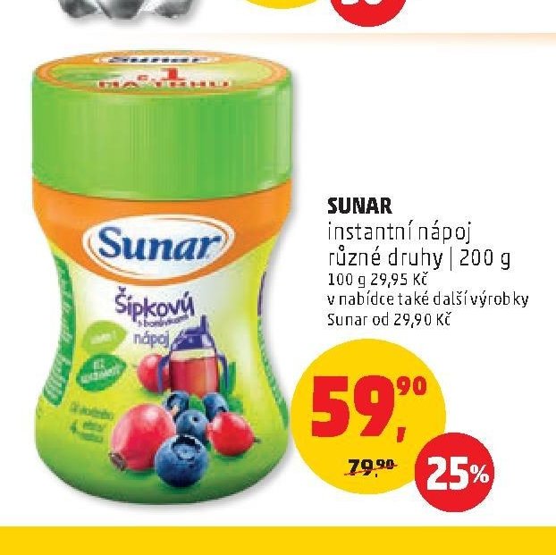 Sunar instantní nápoj