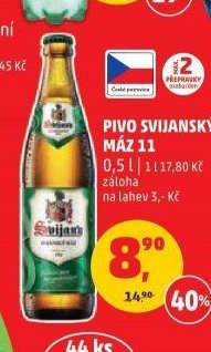 Pivo Svijanský Máz 11