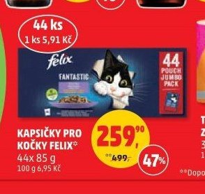 Kapsičky pro kočky Felix