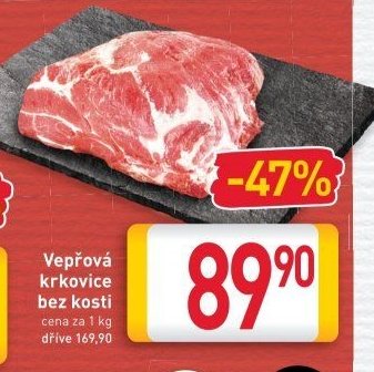 Vepřová krkovice bez kosti