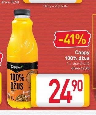 Cappy 100% džus