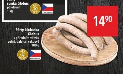 Párty klobáska Globus