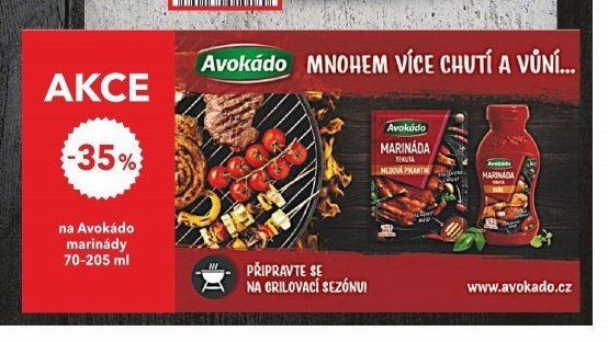 Avokádo marinády